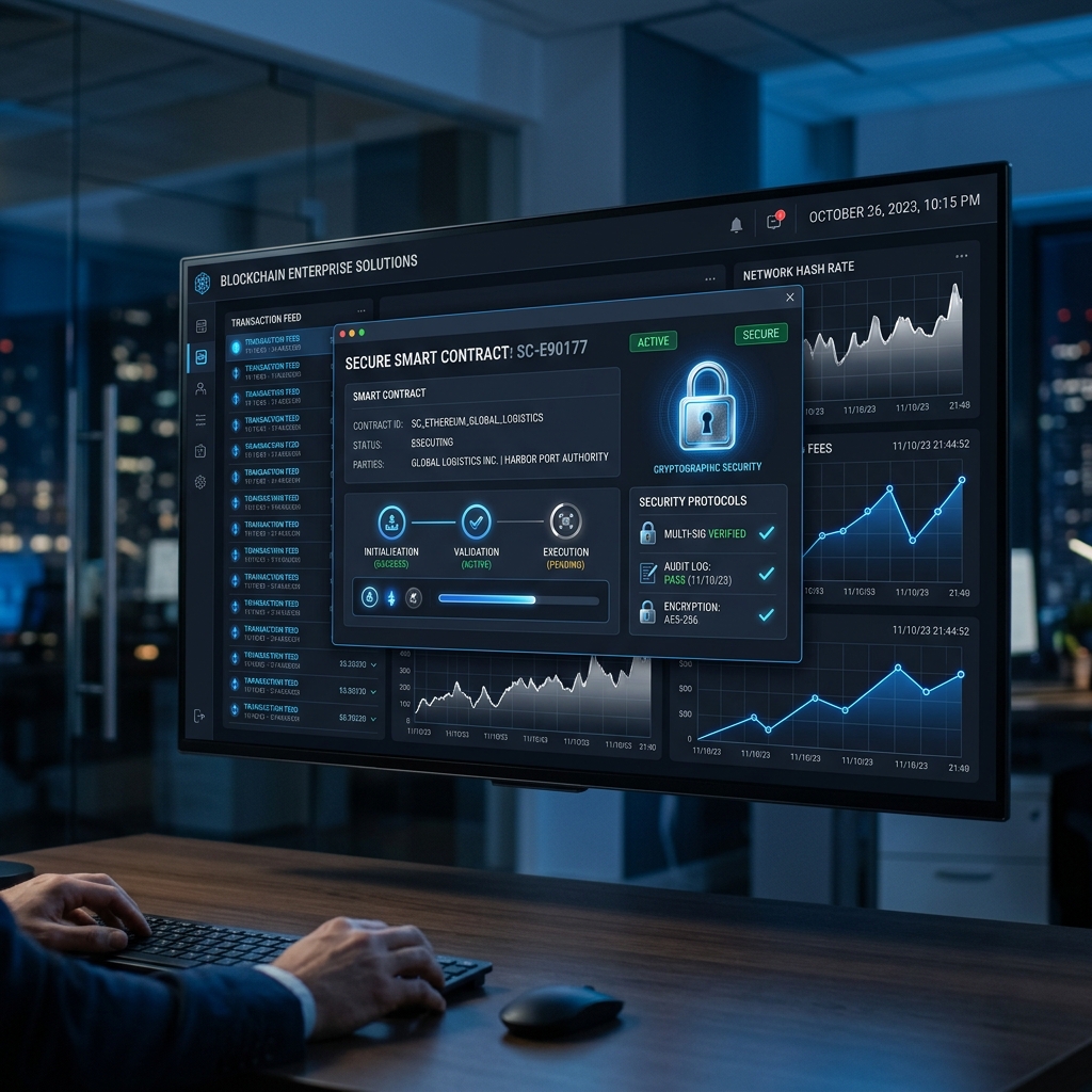 Enterprise Smart Contract Dashboard